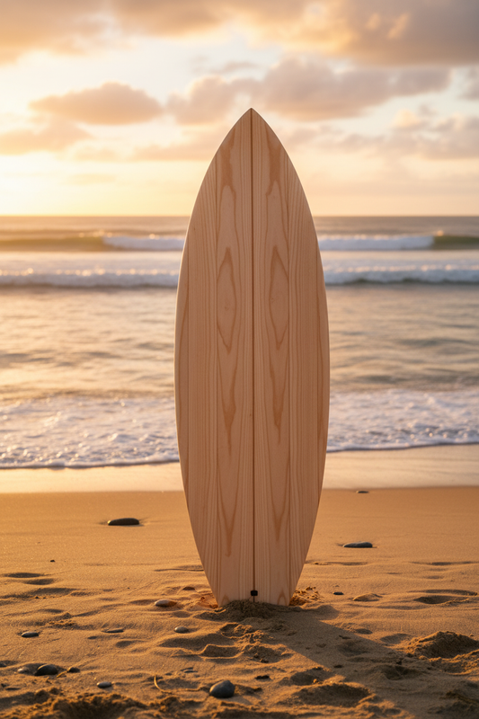 Drop Bear Beach Portrait Light Wood
