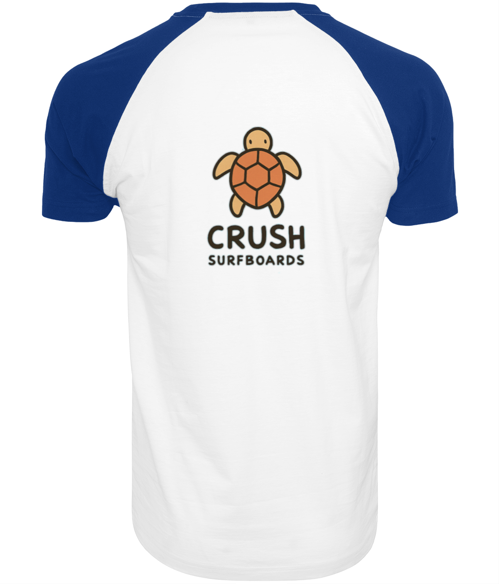 Crush Surfboards Baseball T-Shirt