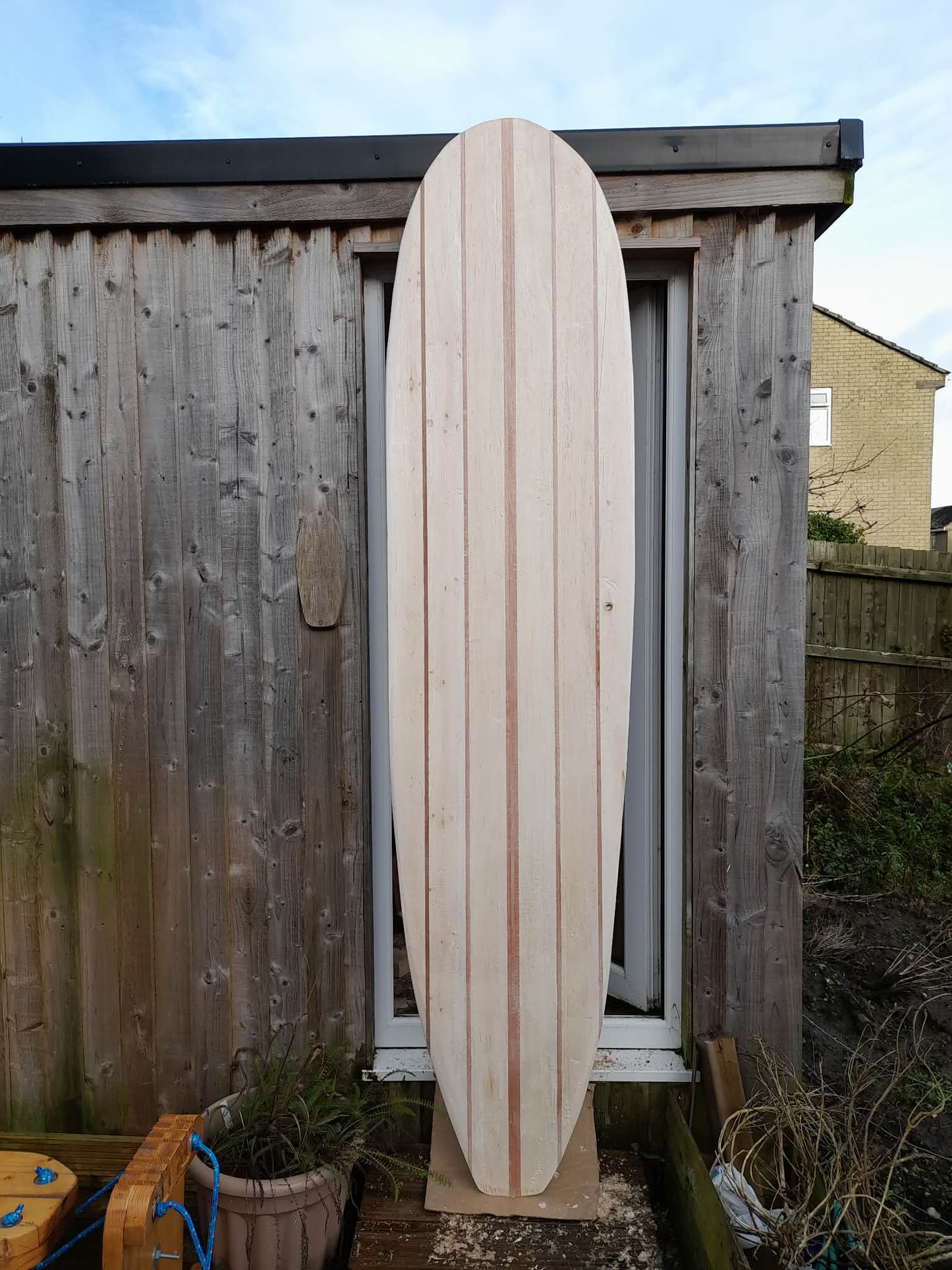 The Solid Series | 9'4" Longboard | Solid Wood Surfboard