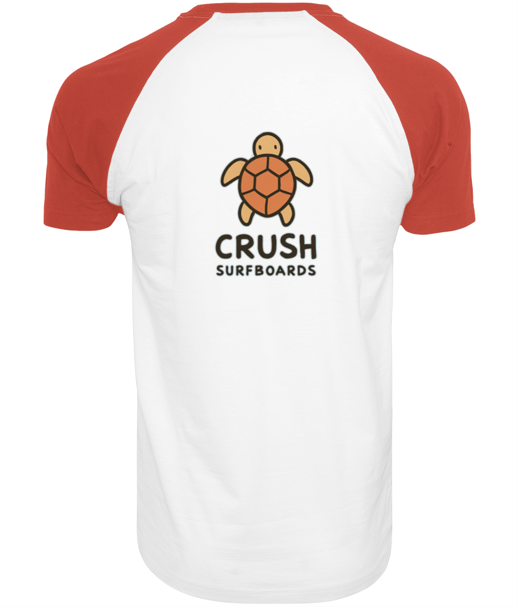 Crush Surfboards Baseball T-Shirt