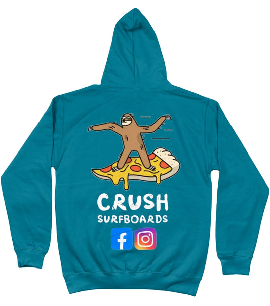 Crush Surfboards Surfing Sloth