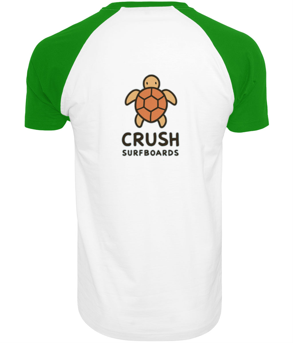 Crush Surfboards Baseball T-Shirt