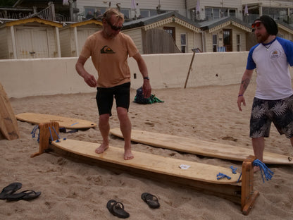 The Tidal | Rope Balance Board | Redwood