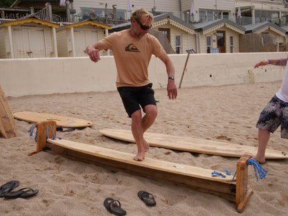 The Tidal | Rope Balance Board | Redwood