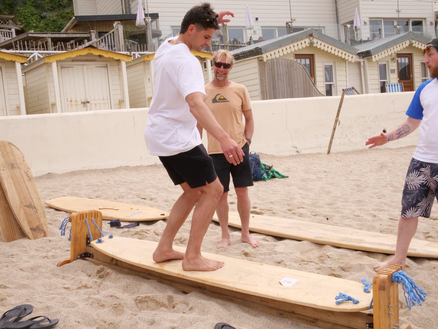 The Tidal | Rope Balance Board | Redwood