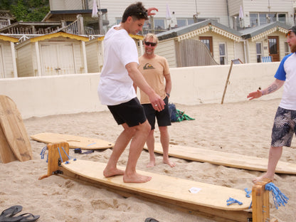 The Tidal | Rope Balance Board | Redwood