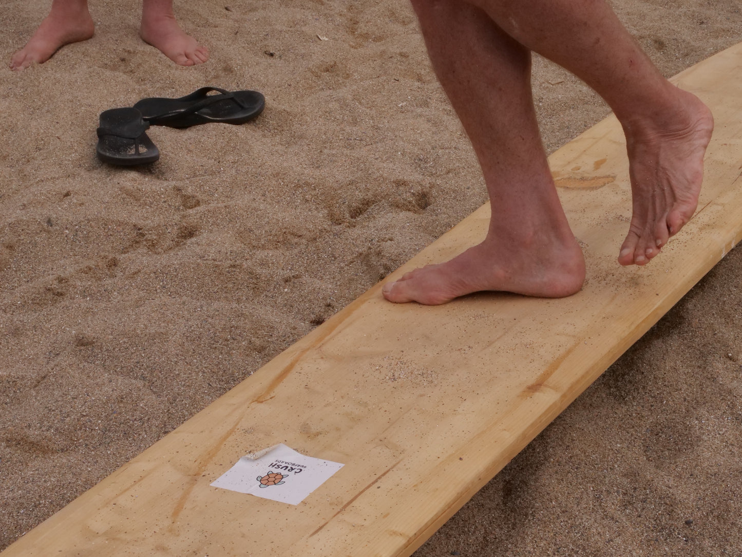 The Tidal | Rope Balance Board | Redwood