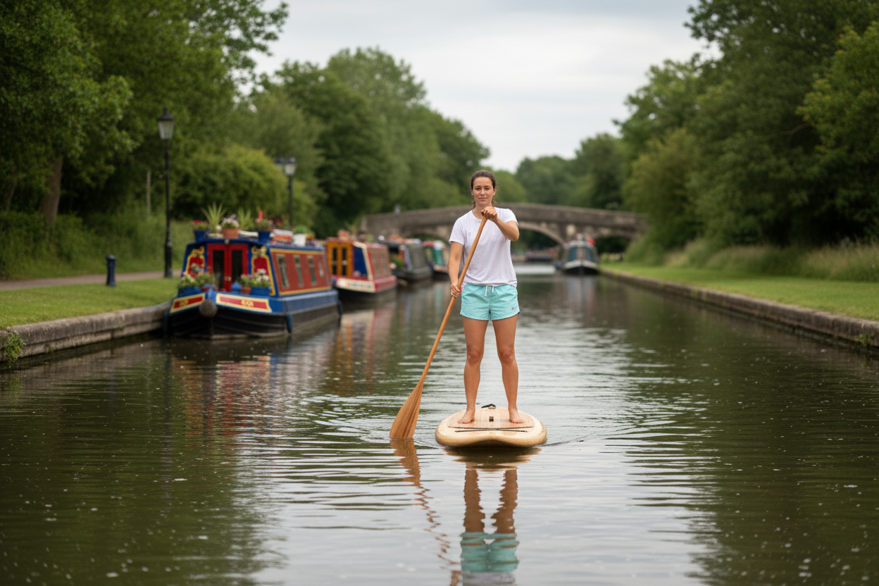Canal Paddleboard Lifestyle
