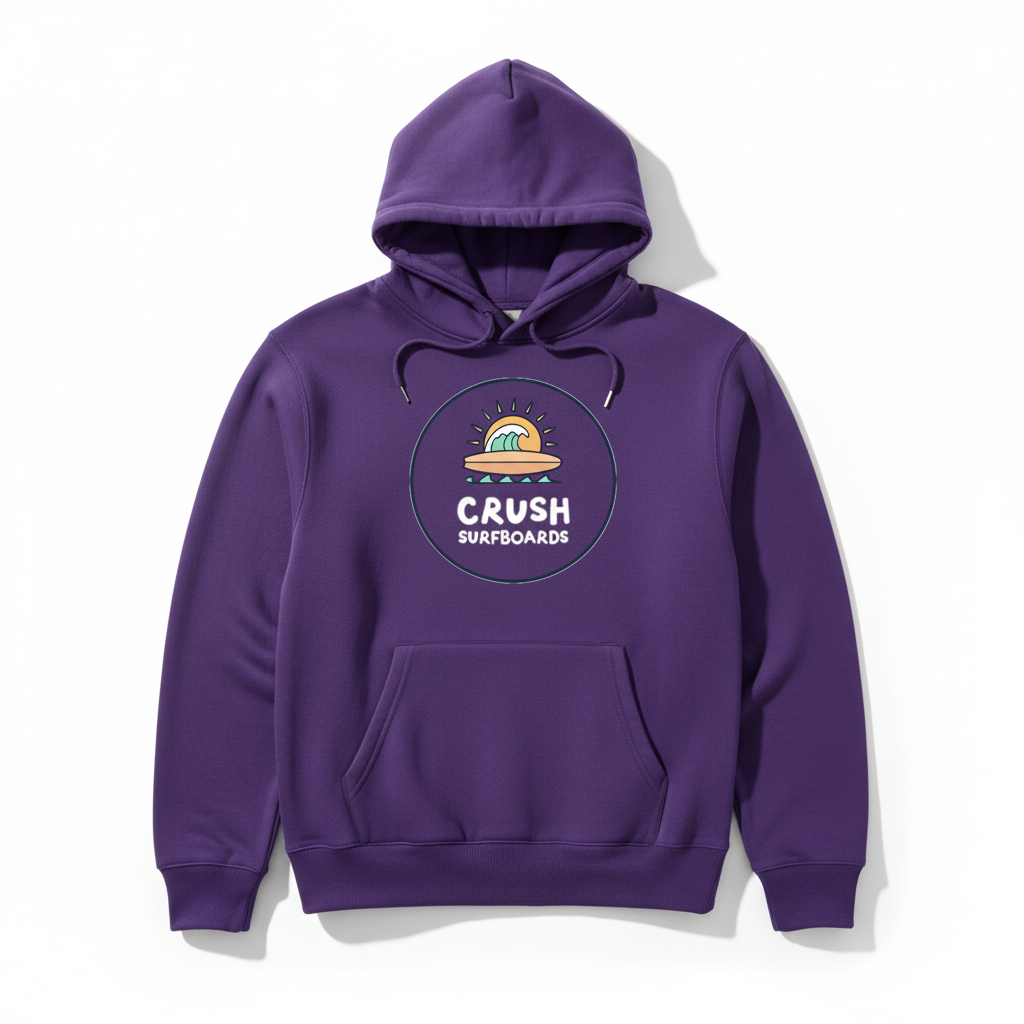 Limited Edition Crush Surfboards Hoodies