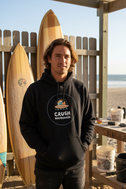 Limited Edition Crush Surfboards Hoodies