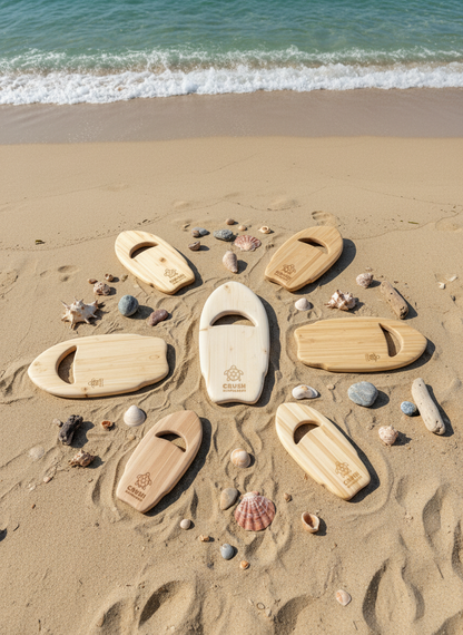 Overhead Coastal Flat Lay