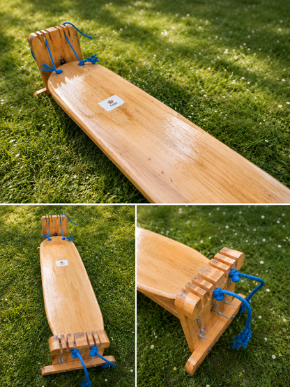 The Tidal | Rope Balance Board | Redwood