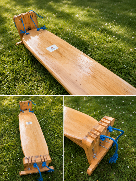The Tidal | Rope Balance Board | Redwood