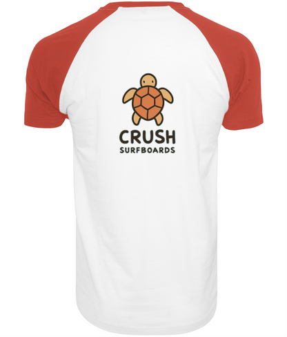 Crush Surfboards Baseball T-Shirt