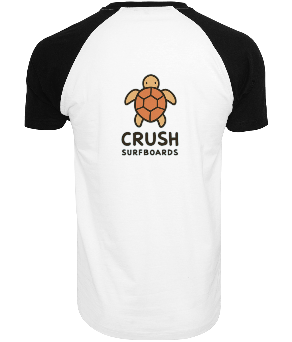 Crush Surfboards Baseball T-Shirt